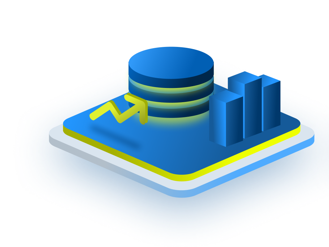 Enterprise data and intelligence illustration