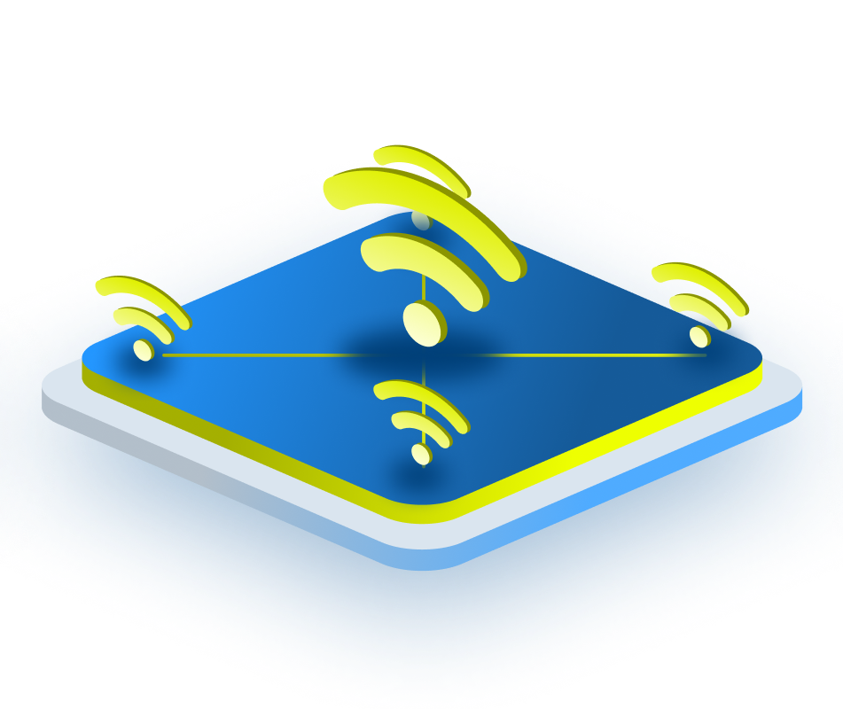 Scalable systems and IoT integration illustration