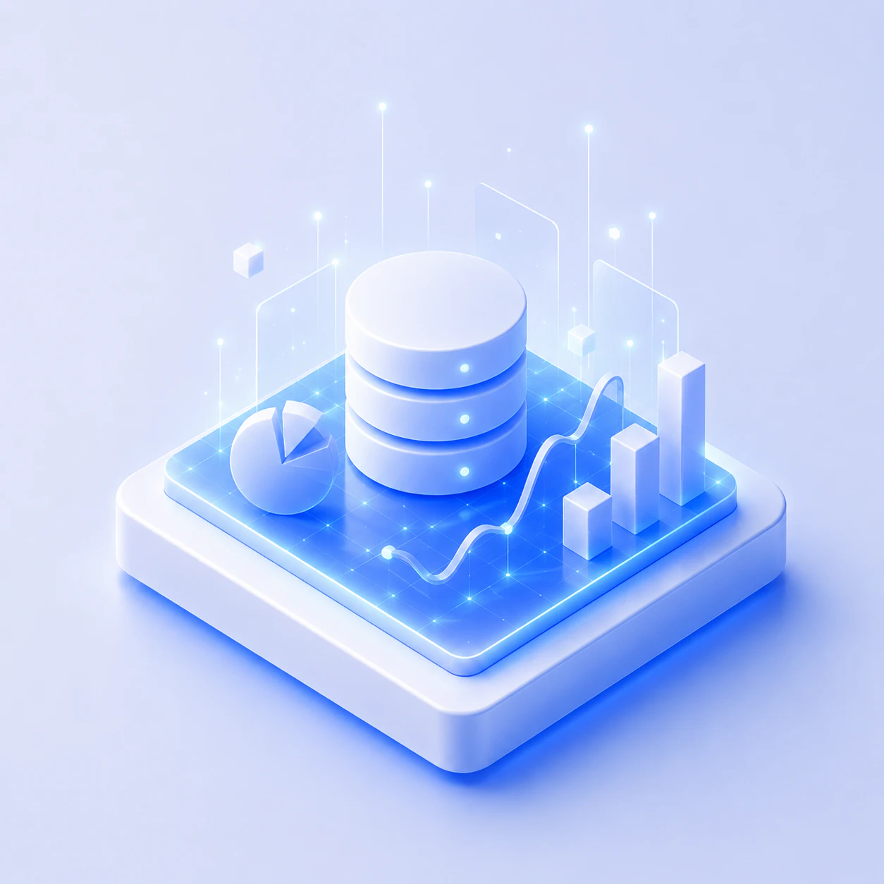 Enterprise data and intelligence illustration